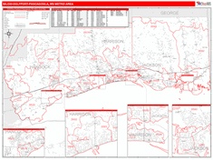 Red Line Map Example